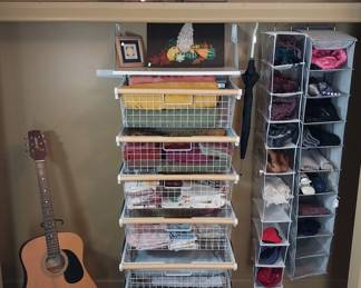 Jasmine by Takamine guitar, linen, hats