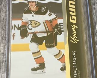 Trevor Zegras Anaheim Ducks Young Guns card
