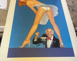 Original Art Candid Camera Poster by Larry Salk