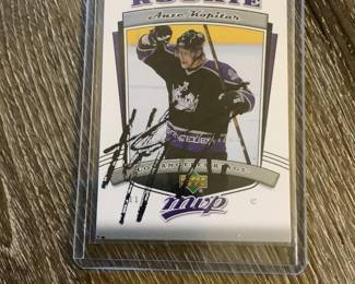 Anze Kopitar Signed Rookie Card