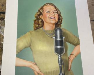 Mary Ford 11x16in Original Art by Joann Daily