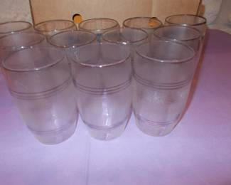 Vintage glassware