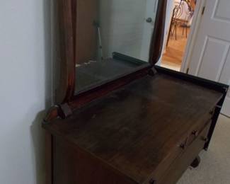 Antique lowboy dresser