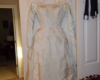 Antique wedding dress 