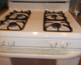 Propane gas range