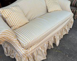 Love seat in great condition either upholstered or original design. 