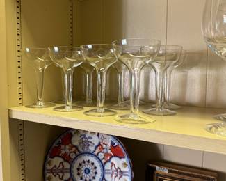 Hollow Champagne stems 