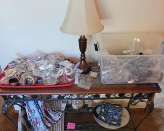 Sofa Table
Tub of Jewelry
