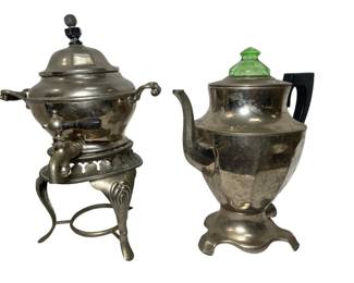 Coffee Percolator and Samovar 