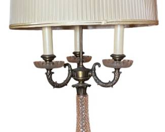 Vintage Candelabra Lamp 