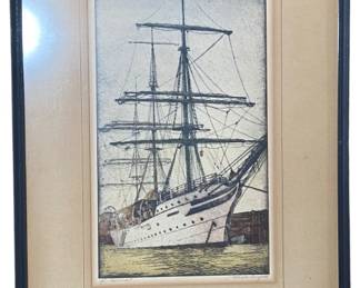 S. Chester Danforth Signed Art 