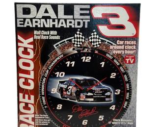Dale Earnhardt Wall Clock 