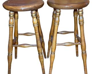 Wooden Bar Stools 
