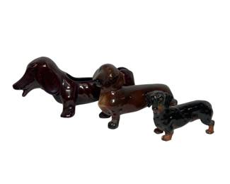 Dachsund Planter and Collectibles 