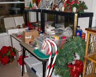 Christmas decorations.