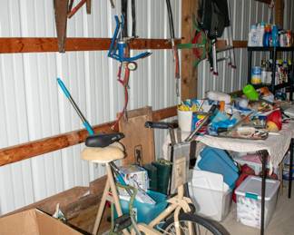 Exercise bike, bidet new in the box.