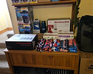 KitchenAid attachments, insulated bags, Tornado Bug zappers and Garden Center
