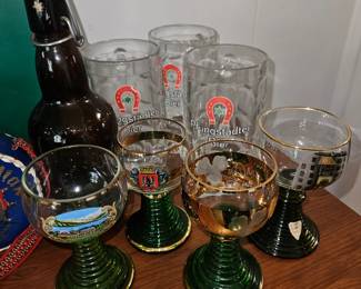 German Goblets and Beer Steins