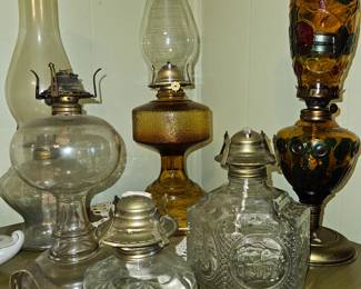 Vintage Oil Lamps