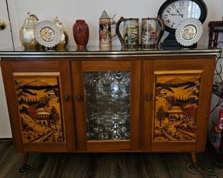 Hand-carved Sideboard from Germany - believed to be from the Black Forest.