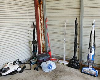 Used Vacuums and steam mops
