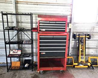 Craftsman Tool Chest, Lawn Mower Lift
