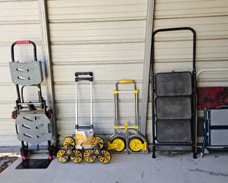 Dollies and step stools