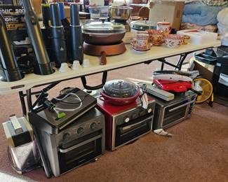 Vacuum sticks, small kitchen appliances