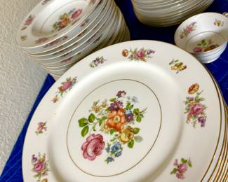 Noritake china set 

