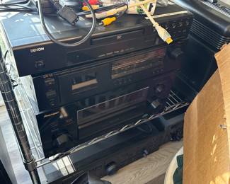 Electronics.  Pioneer receiver was 5k retail