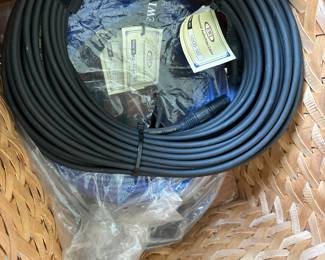 Many balanced XLR cables