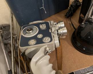 Old film movie camera 