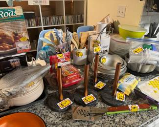 Lots of kitchenware