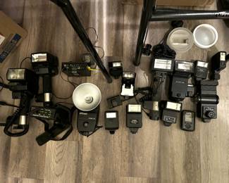 Many old flashes