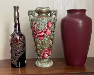 Lots of early pottery and glassware.