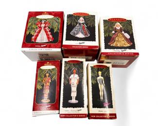 BARBIE CHRISTMAS ORNAMENTS