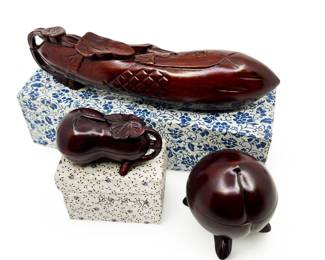 VINTAGE CHINESE FRUIT BOXES