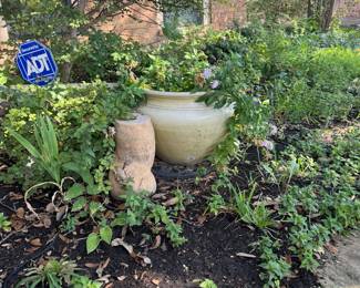 Large planters for the garden.