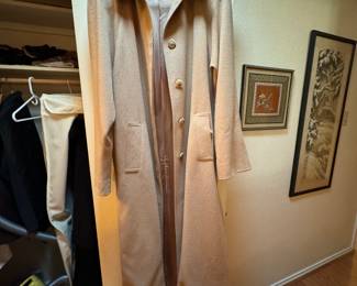 Neiman Marcus Camel Hair women's coat.