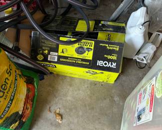 Ryobi power washer.