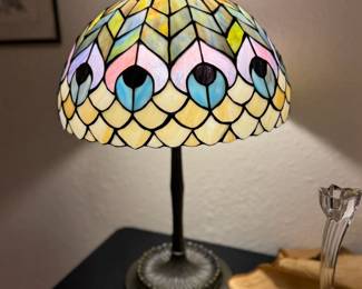 Tiffany inspired lamp.