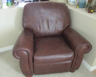 Recliner Leather Chair Like New
