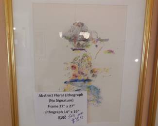Abstract Lithographs