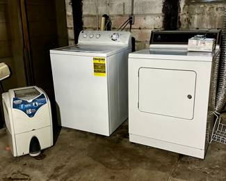 Washer & Dryer, de-humidifier