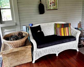 Wonderful wicker items and lots of baskets