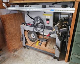 Ryobi table saw