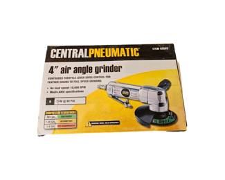 Four inch air angle grinder