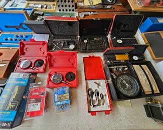 Additional items on tool bench