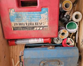 Various tools within the workbench