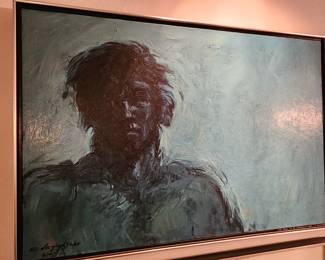 Walter Swyrydenko portrait painting 